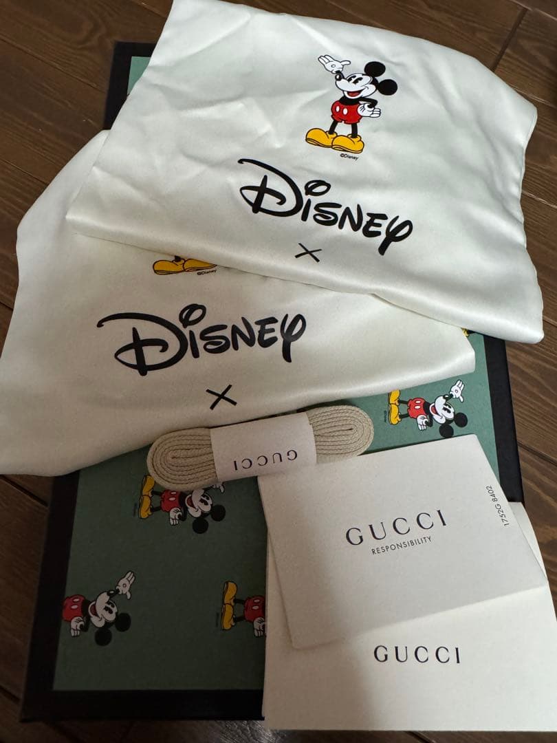 グッチ　GUCCI×ミッキー　コラボ　スニーカー　GG 限定　靴　シューズ