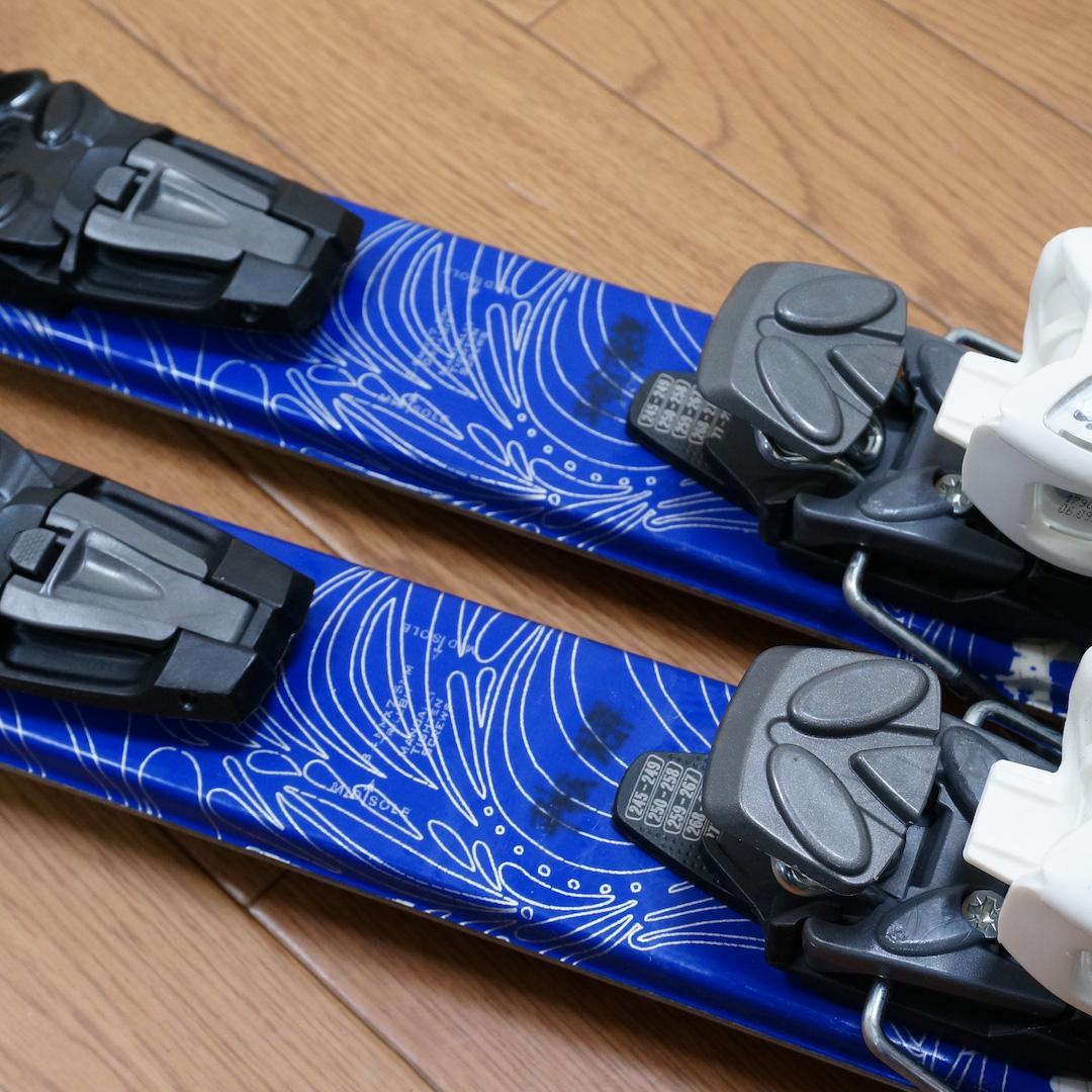 メンテ済 136cm 靴24cm K2 カービングスキーセット