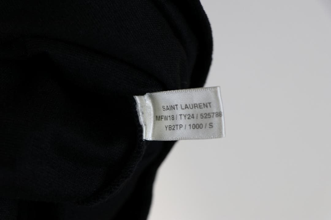 saint laurent paris デストロイストレッチベロア タンクトップ
