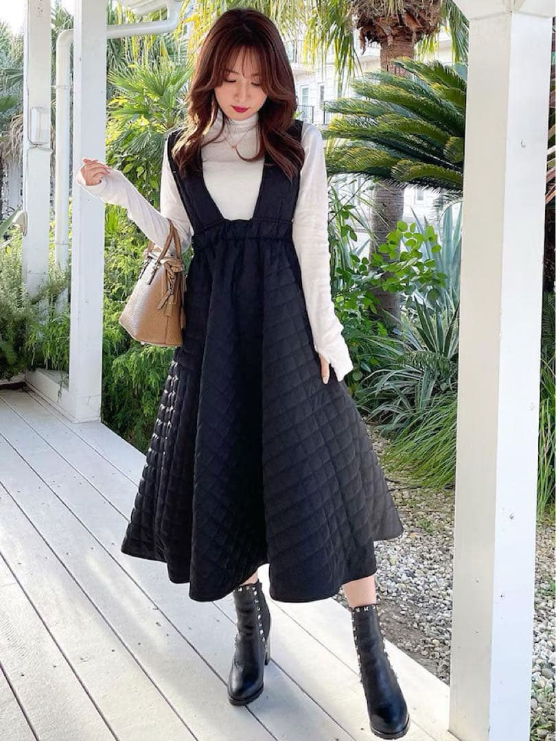 セントルーニー キルティングスカート　STROONEY