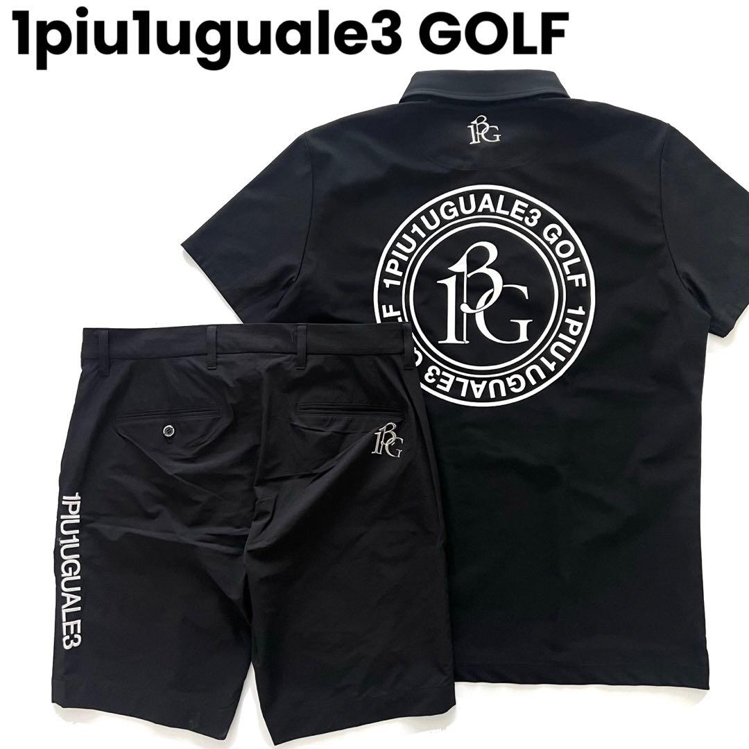 1piu1uguale3 GOLF セットアップ　ゴルフ　ポロシャツ　パンツ　L