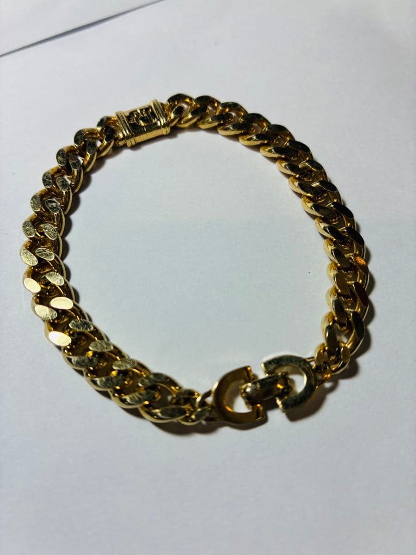 クリスチャンディオール　ゴールド 喜平ブレスレット