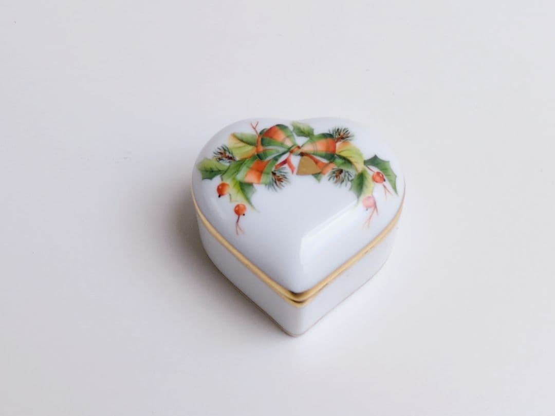✩希少品✩ヘレンド　ノエル　ハートボックス