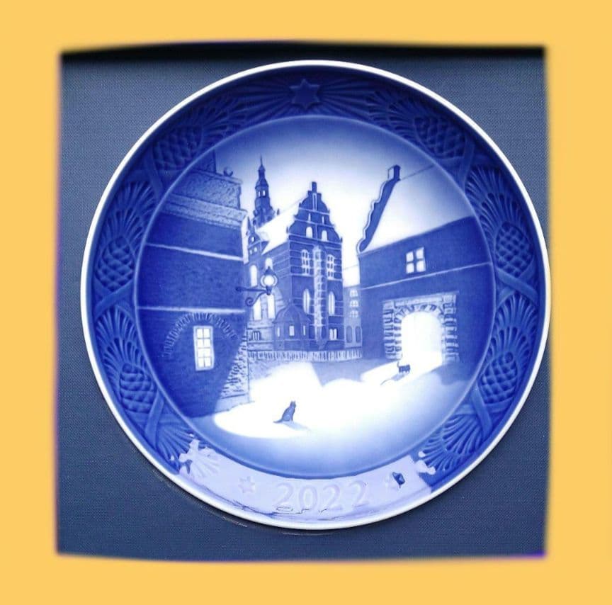 【新品未使用】ロイヤルコペンハーゲン イヤープレート 2022年