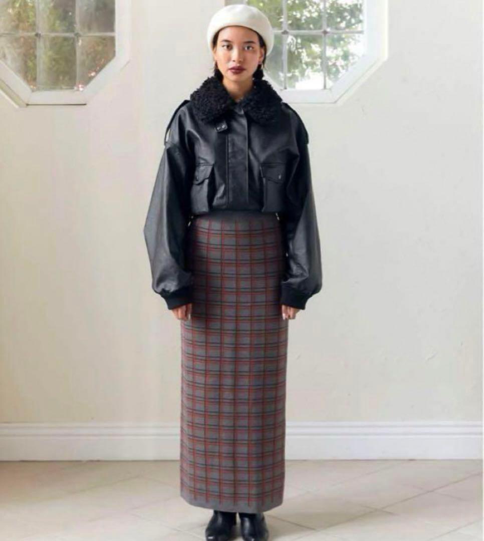 TINA：JOJUN 3way フライトジャケット ブラック