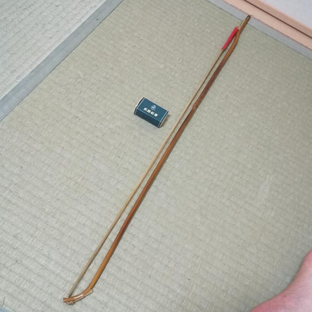 二胡 蛇皮 民族楽器 敦煌牌 上海 弓 ケース付き 弦楽器　六角筒