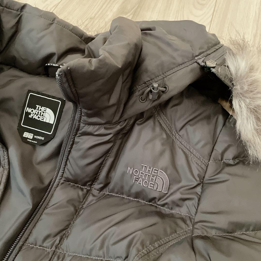 美品 THE NORTH FACE チャコールグレー ダウンジャケット L