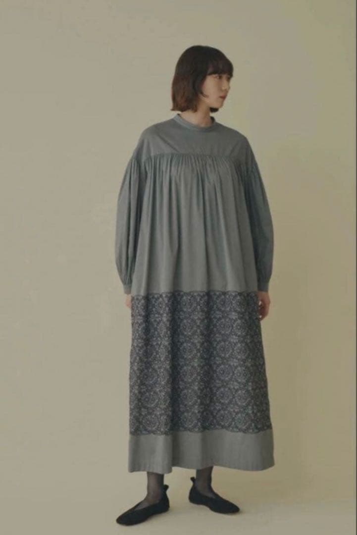 ミナペルホネン felice ワンピース　36 ブラック