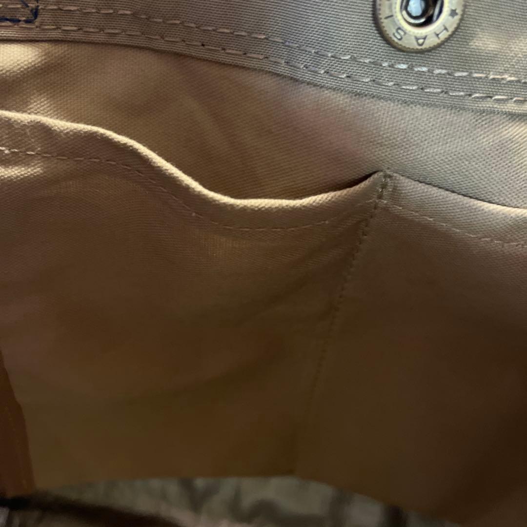 『新品』カーキ　ベージュ トートバッグ レガロ　現行品　A4 ショルダー