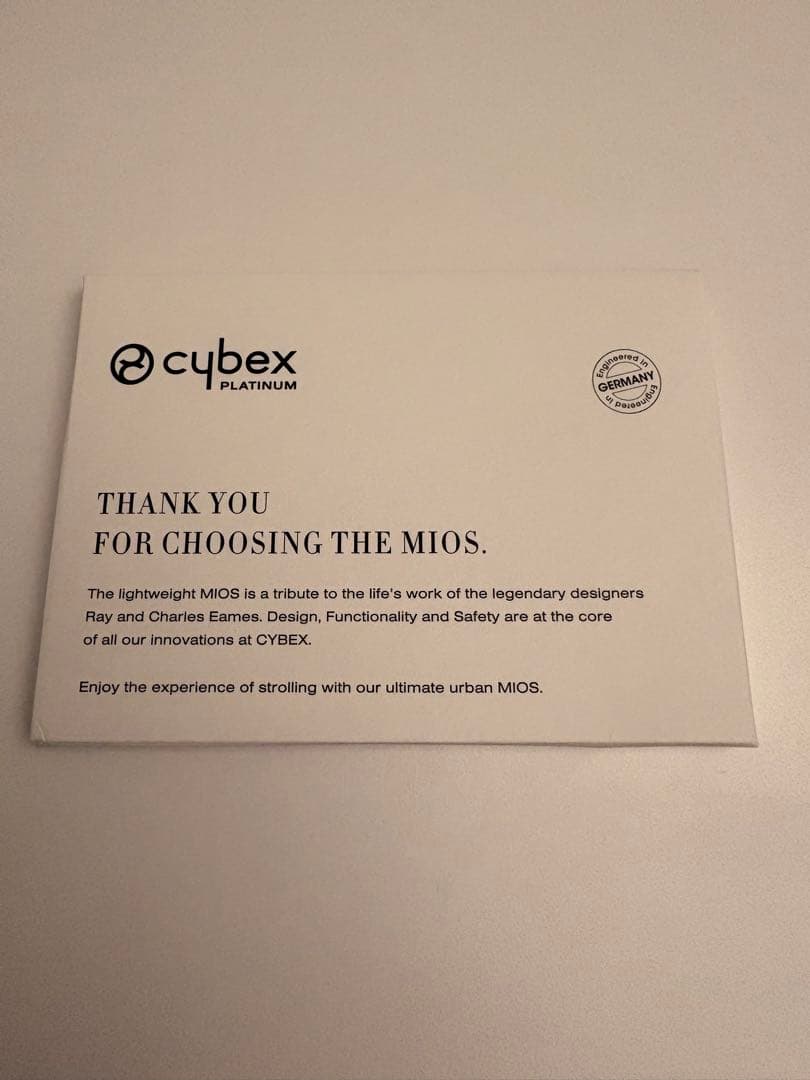 Cybex MIOS JP3 ミオス ブラック ベビーカー