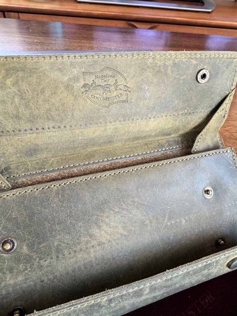 ココマイスター　ナポレオンカーフ　アレキサンダーウォレット