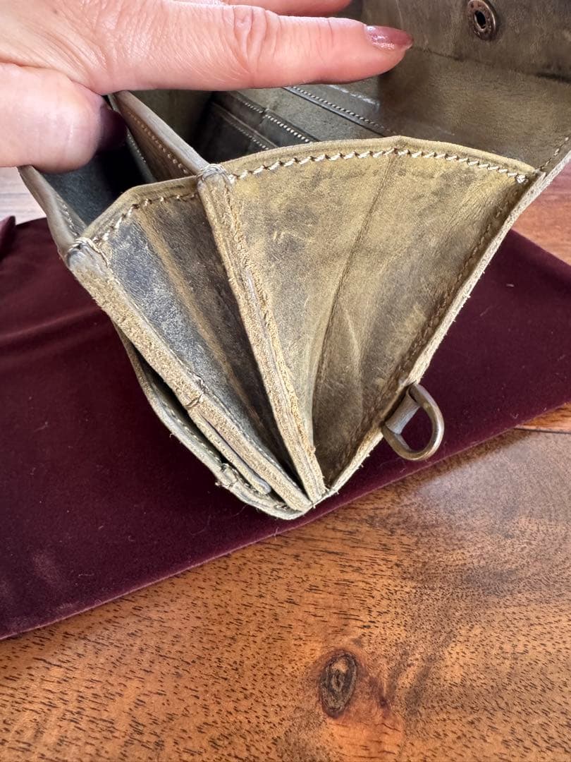 ココマイスター　ナポレオンカーフ　アレキサンダーウォレット