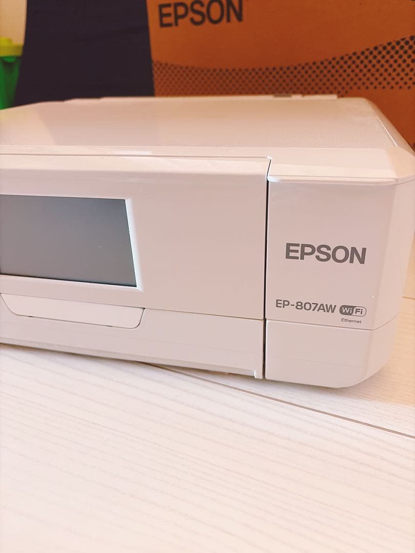 さかな★EP-807AW ホワイト インクジェットプリンター　エラー故障