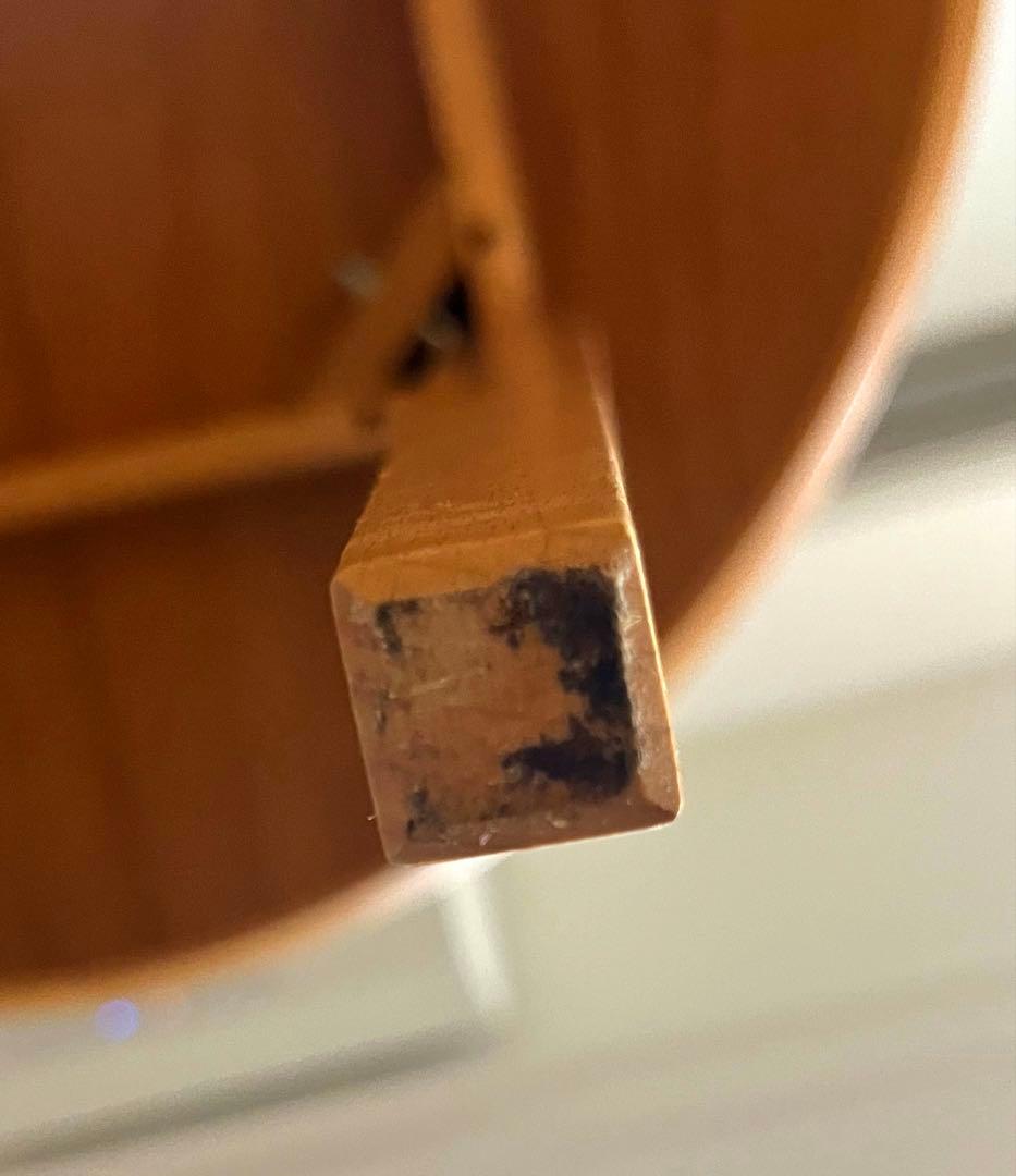 【送料無料】日進木工　ダイニングテーブル 円卓・円形100cm