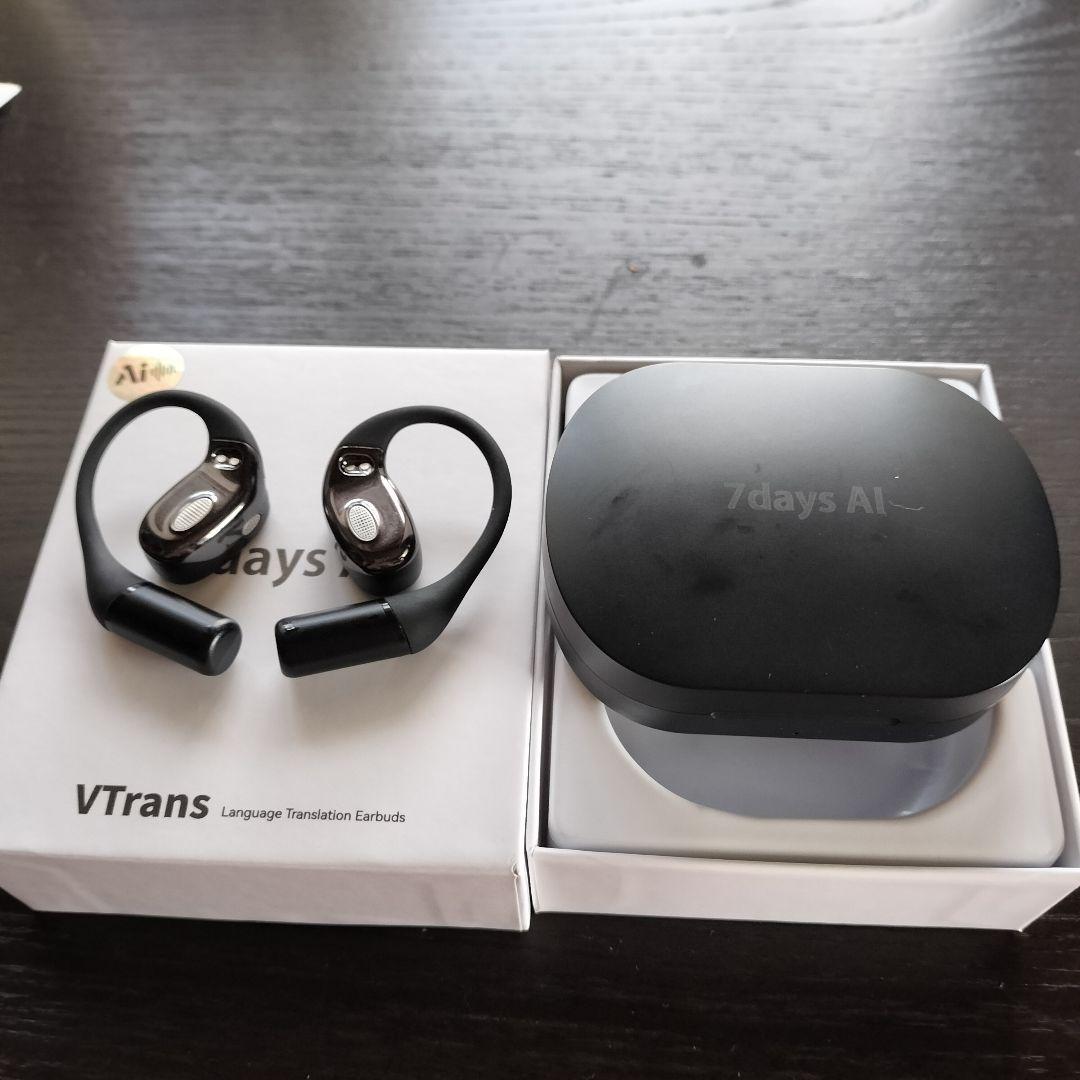 VTrans 7days AI 言語翻訳イヤフォン