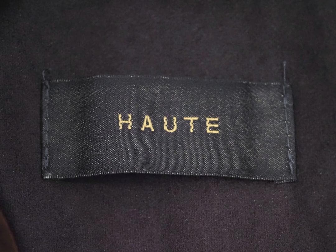 HAUTE VINCENZO DE COTIIS ベロアトレンチコート44