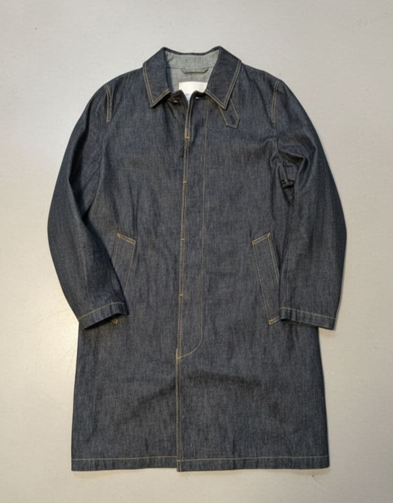 【美品】MACKINTOSH デニム ステンカラーコート（日本製）