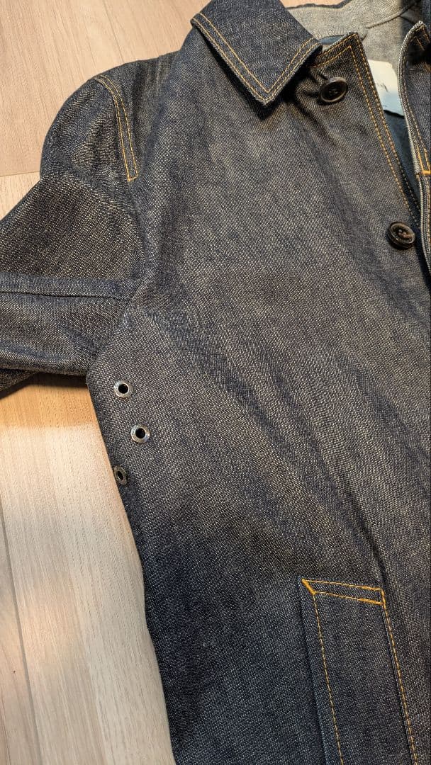 【美品】MACKINTOSH デニム ステンカラーコート（日本製）