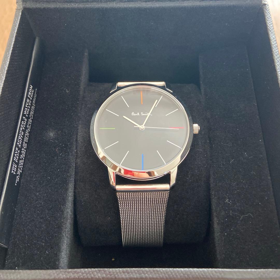Paul Smith ポールスミス　メンズ　腕時計　メタルメッシュベルト