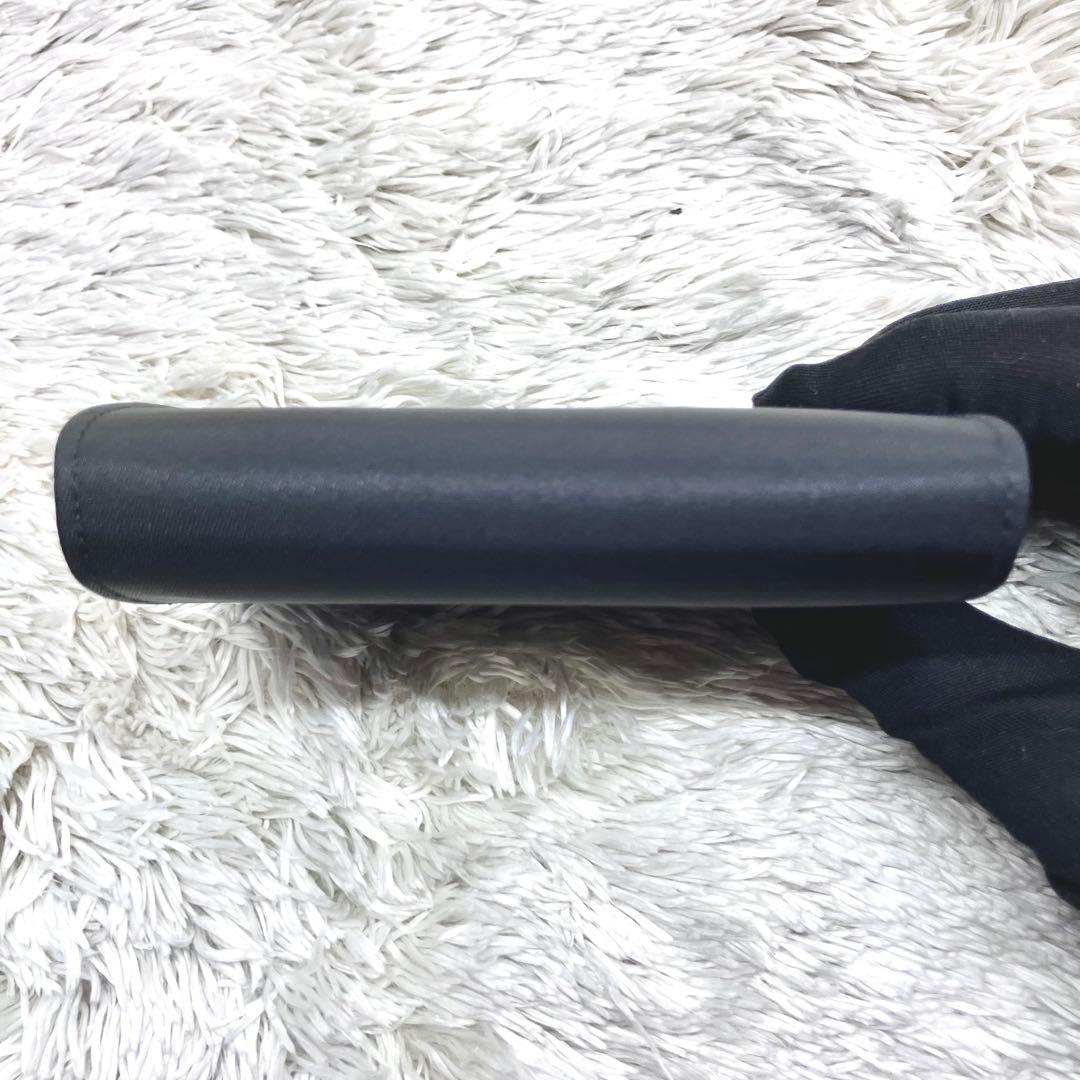 未使用級✨ PRADA 三つ折り財布 ナイロン 三角ロゴ ブラック テスート