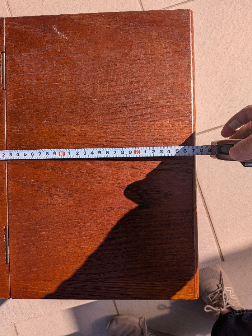 （送料無料）文机　折りたたみ　アンティーク　レトロ　家具　和　3段引き出し