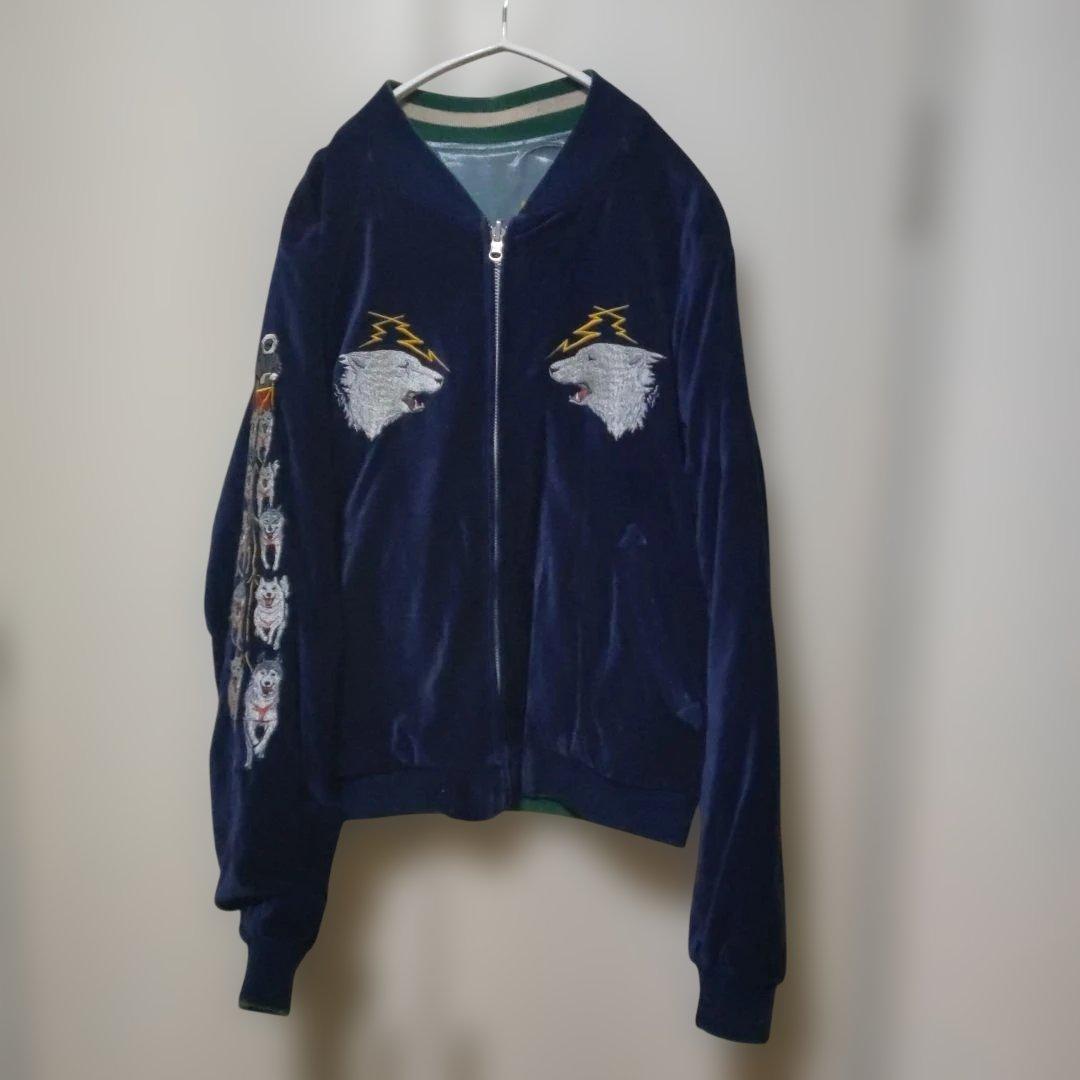 PPFM スカジャン ホッキョクグマ刺繍