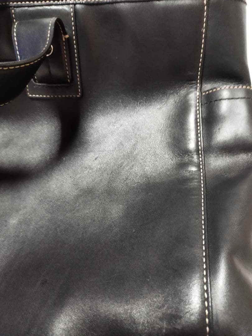 (4910)COACHトランスアトランティックビジネストートバッグ　ユーズド良品