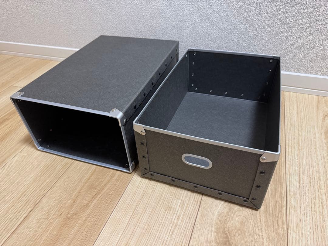 無印良品　硬質パルプボックス　2つセット