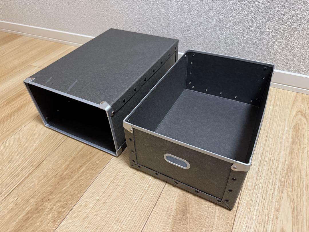 無印良品　硬質パルプボックス　2つセット