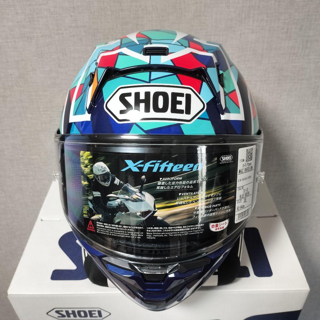 【送料無料】SHOEI X15 バルセロナ 完全未使用新品 L 59-60