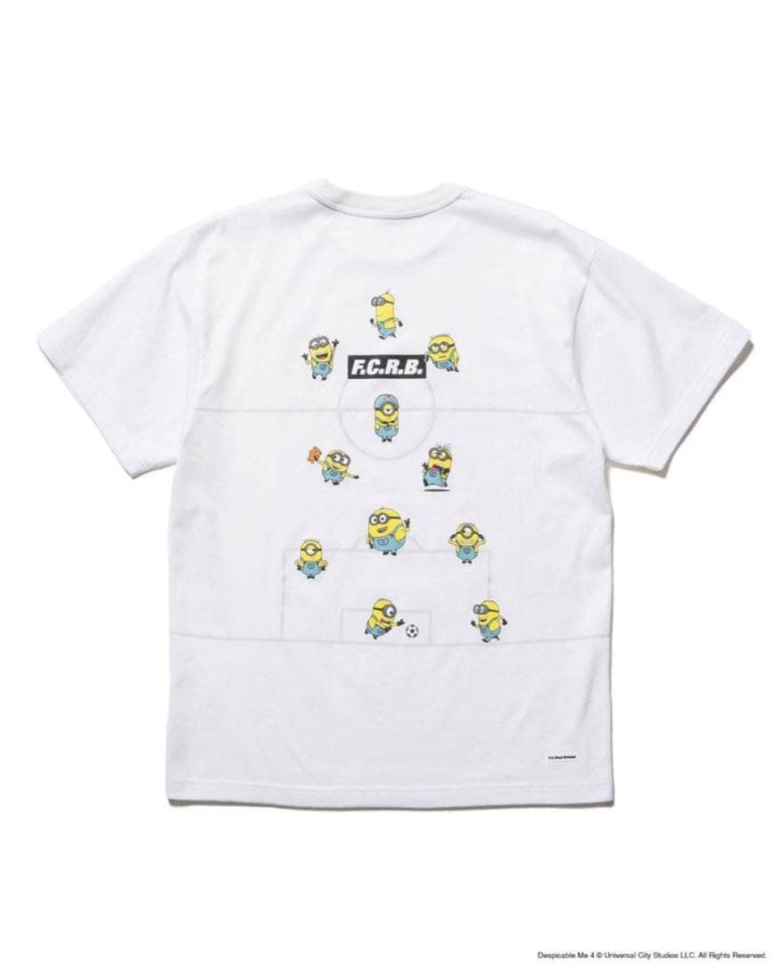 FCRB 24SS MINIONS TEAM 4-3-3 TEE 白 XL