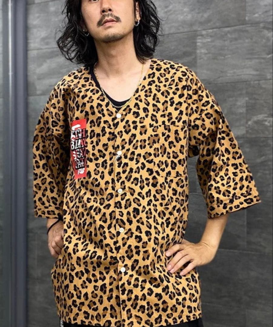 t*o様 希少色❗️wacko maria×BLACKEYEPATCH 豹柄LE