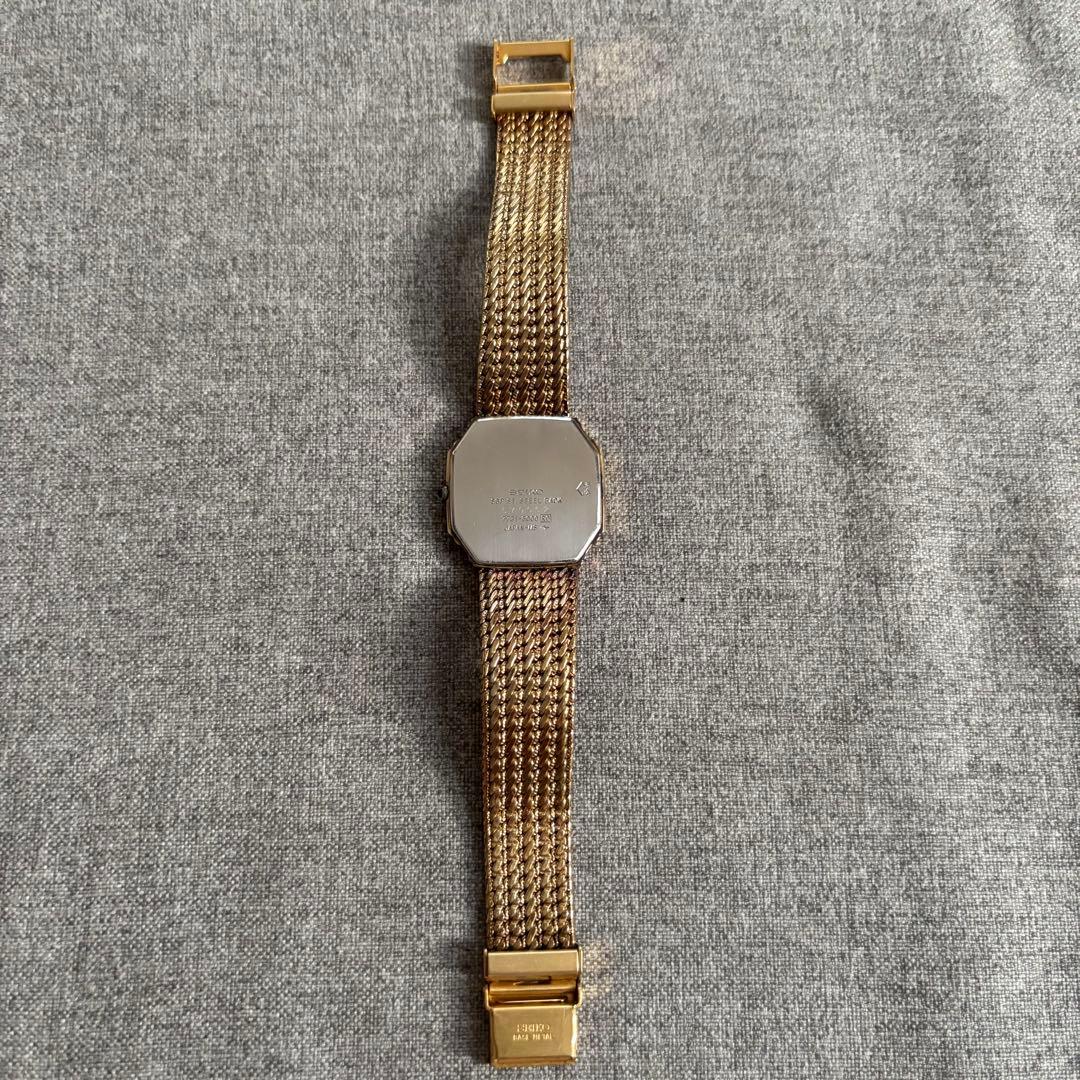SEIKO ドルチェ メンズ腕時計 ゴールド 80年代製 ヴィンテージ