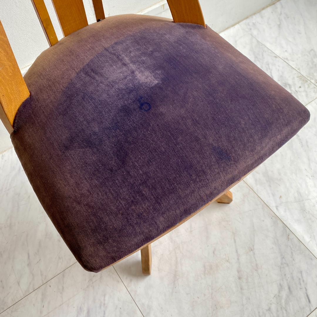 昭和レトロ 回転椅子 木製 ドクターチェア 古家具 アンティーク 和モダン