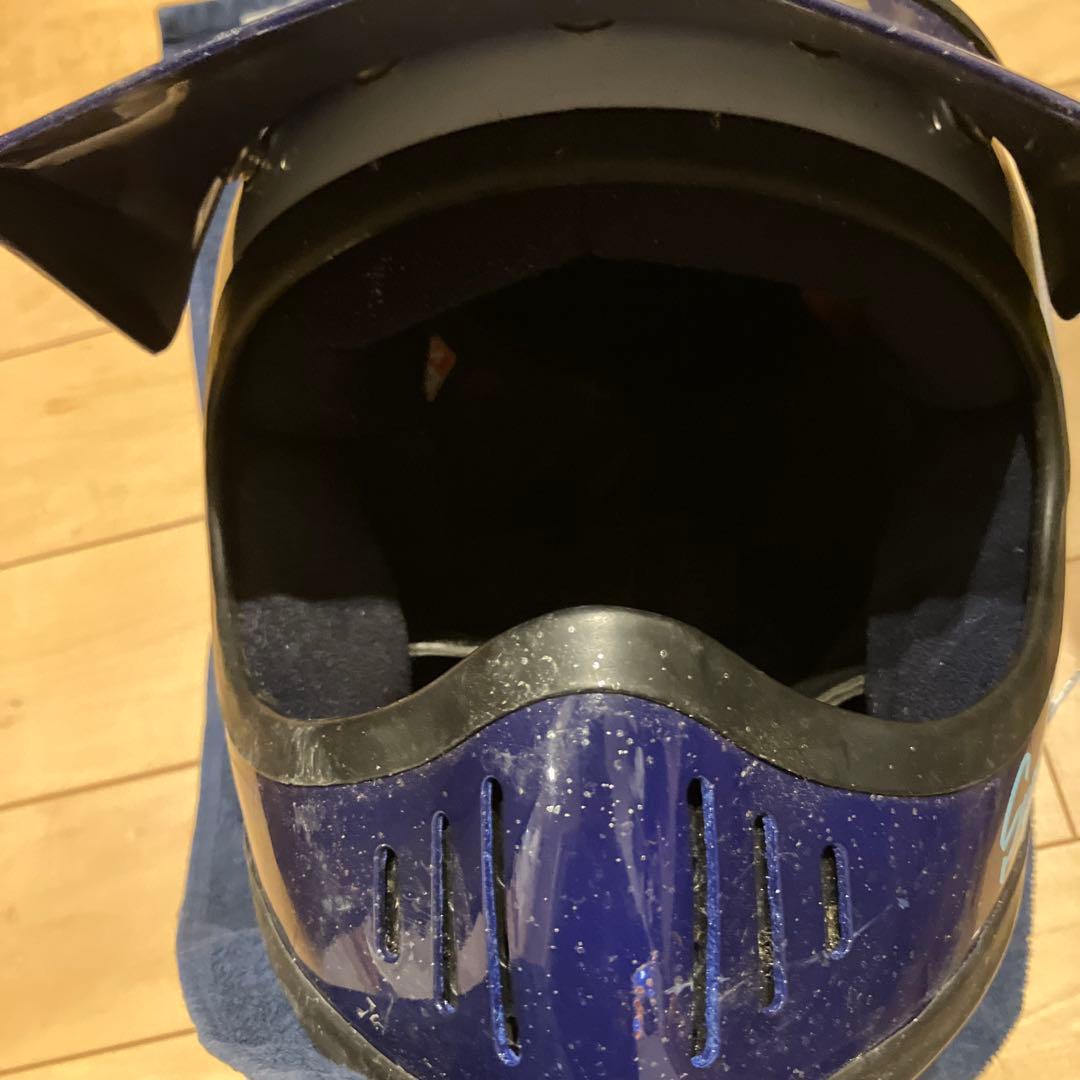 僕*す様 SHOEI EX-5 ジェットヘルメット ホワイト/ブルー