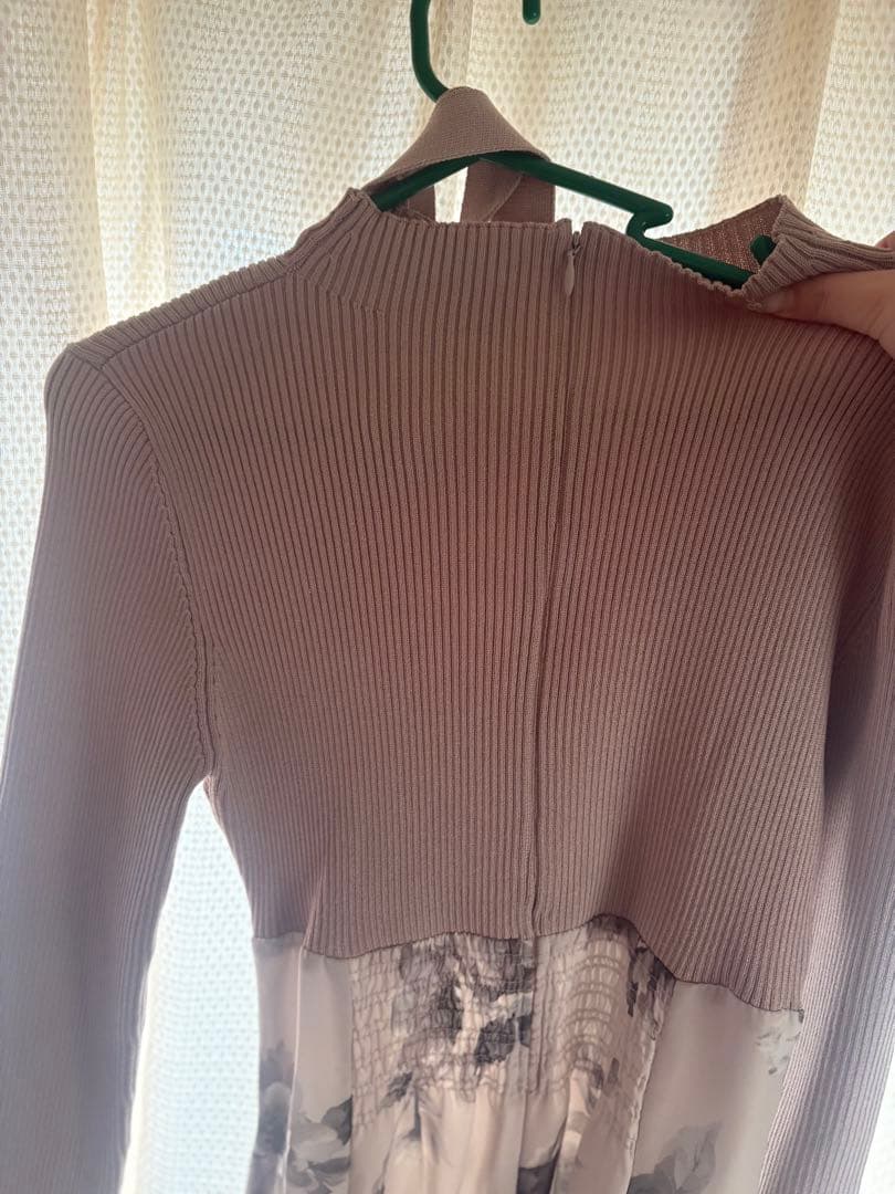 mercuryduo フラワードッキングロングスリーワンピース S