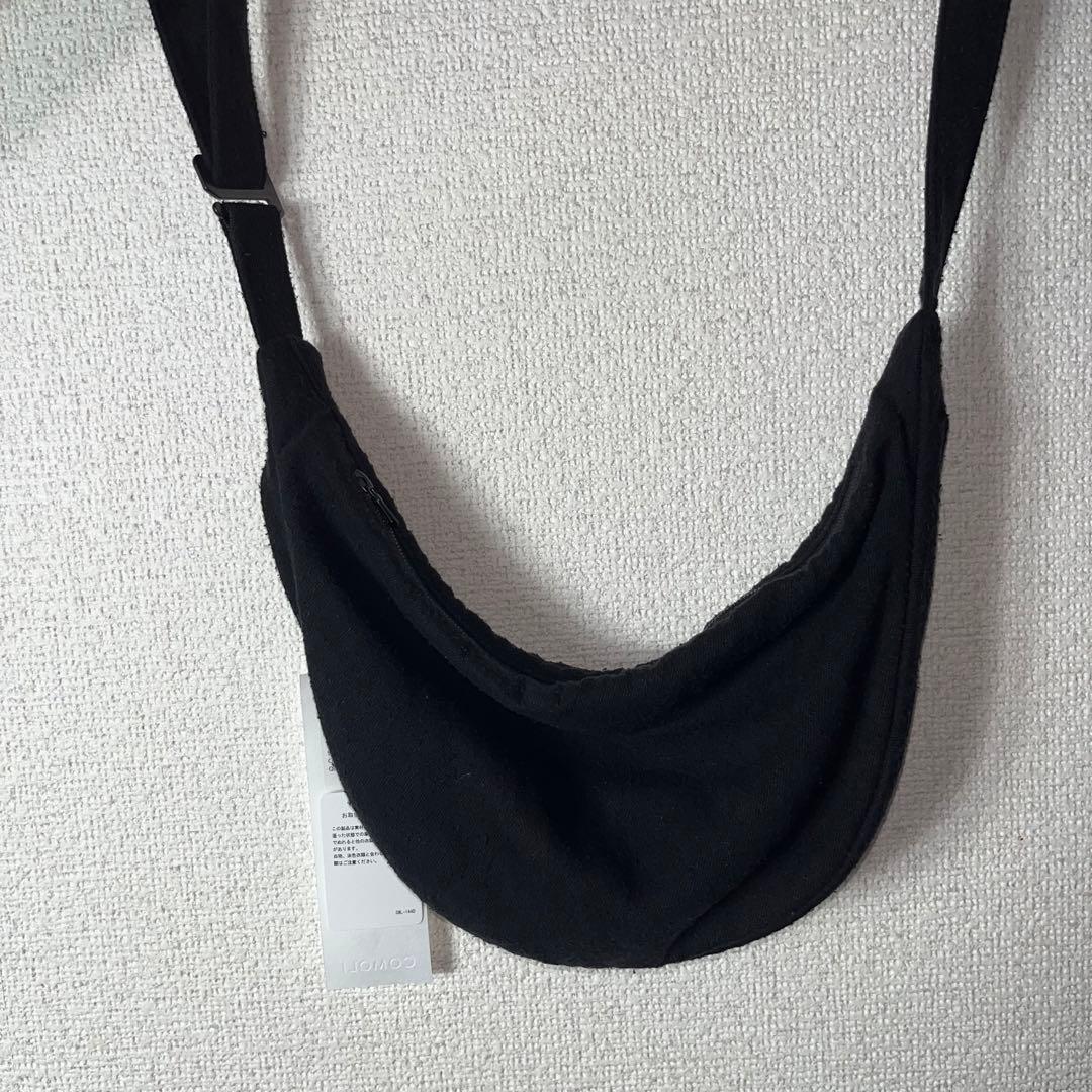 参考定価約37400円 25SS COMOLI シルクネップ ウエストバッグ