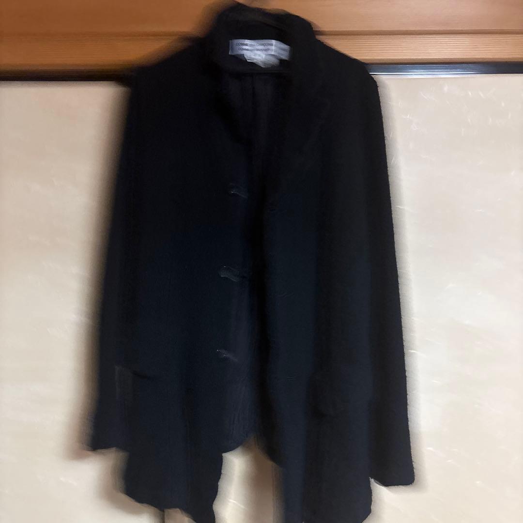 COMME des GARÇONS 黒 ロングジャケット S中古品　最終お値下げ