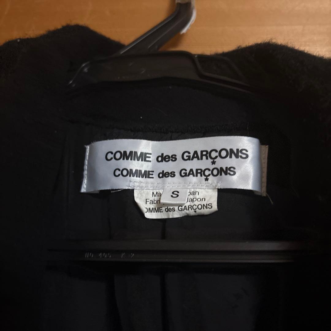 COMME des GARÇONS 黒 ロングジャケット S中古品　最終お値下げ