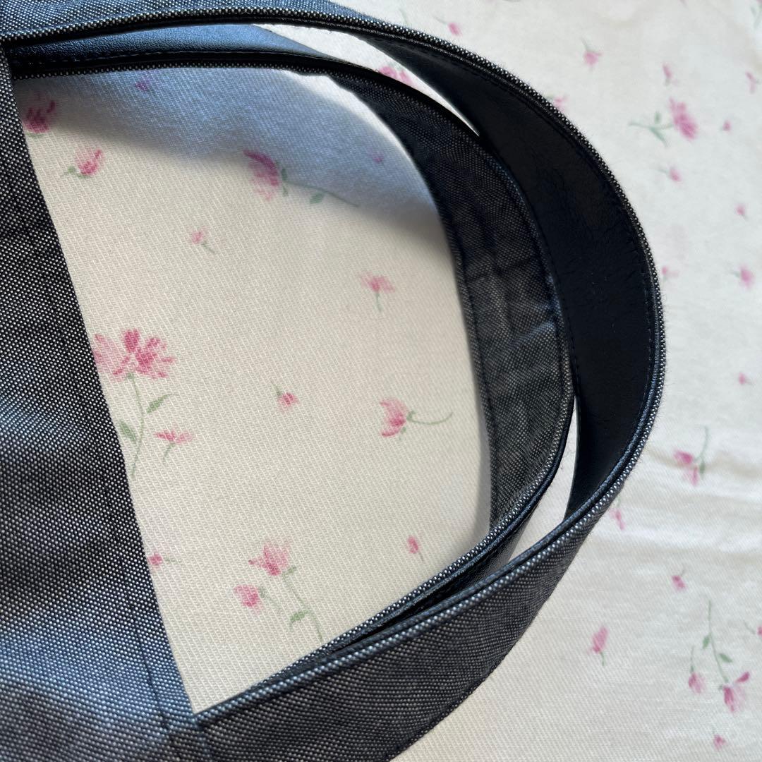 A※さま専用です　ファミリア　デニムバッグ　黒