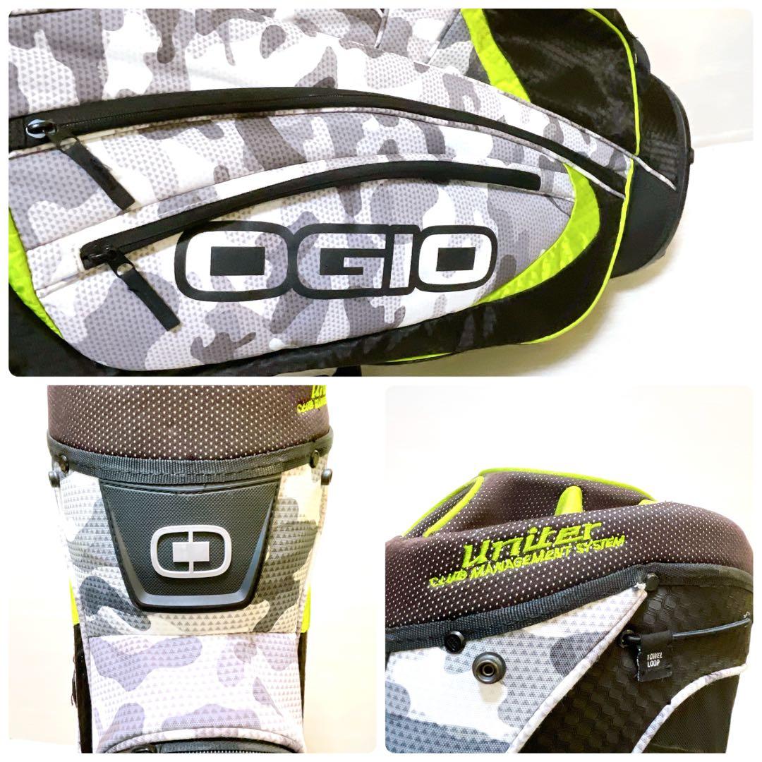 OGIO オジオ ユナイター キャディバッグ カート式 10型 15分割 迷彩