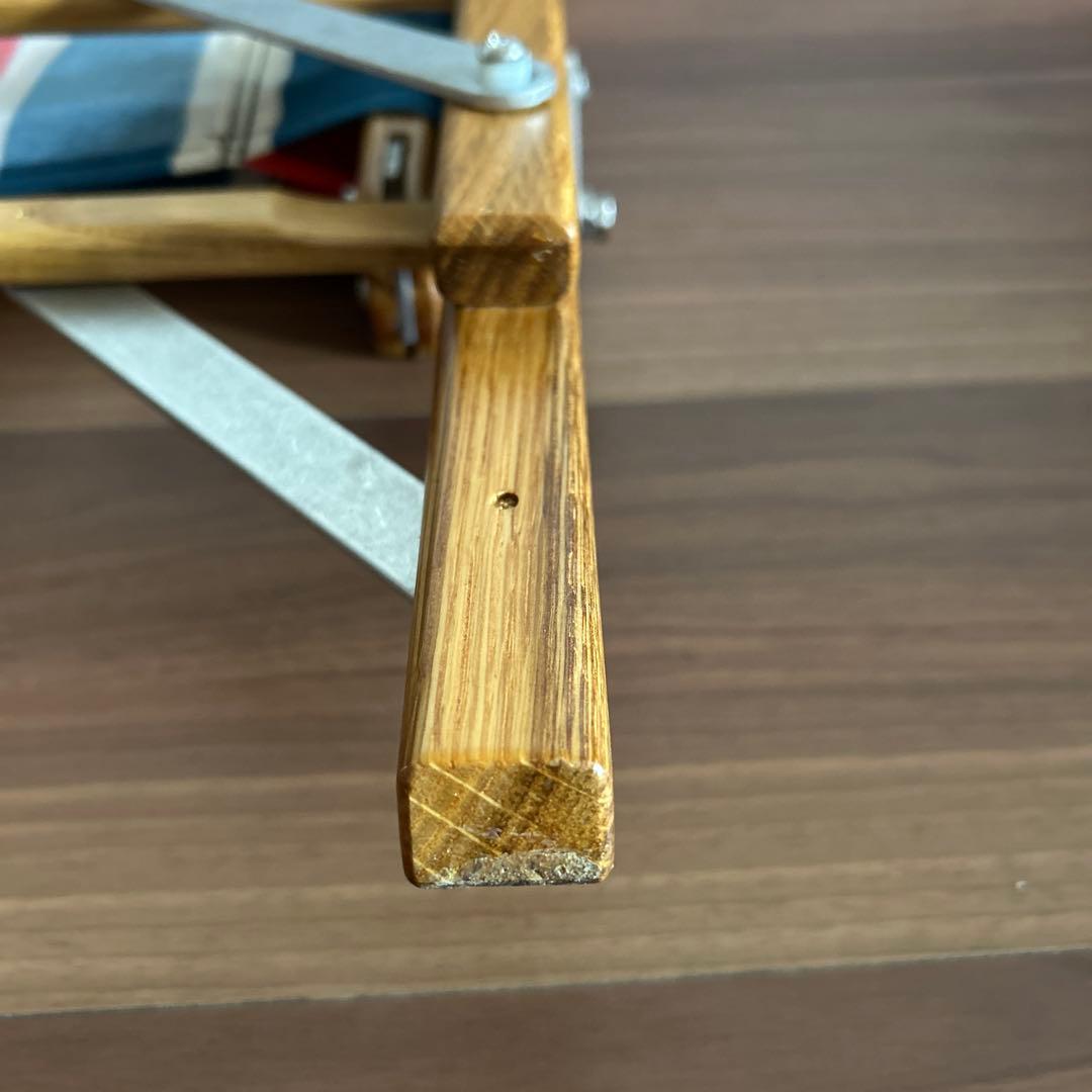 ネイタルデザイン カーミットチェア レトロストライプ 美品