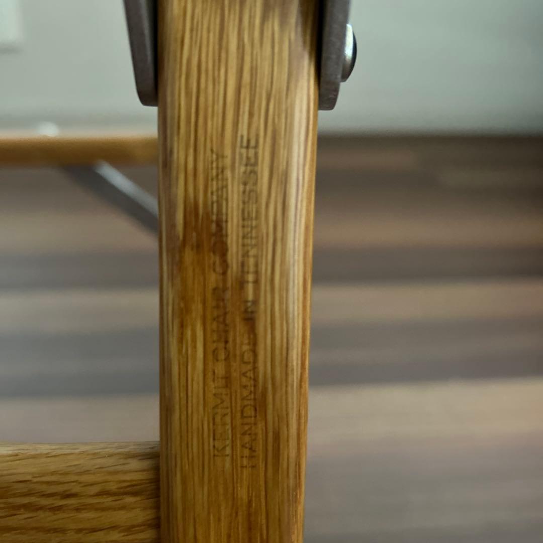 ネイタルデザイン カーミットチェア レトロストライプ 美品