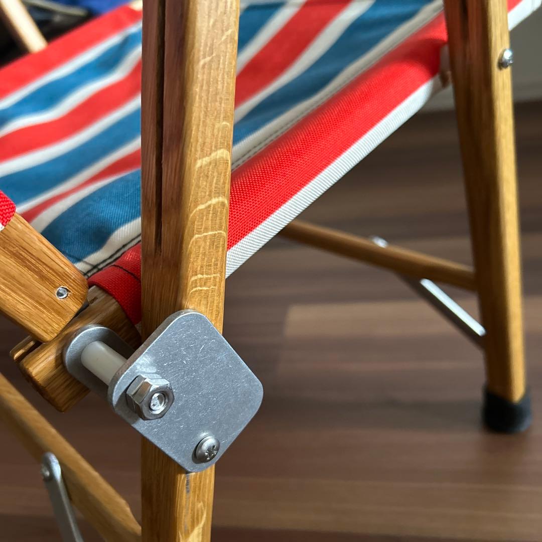 ネイタルデザイン カーミットチェア レトロストライプ 美品