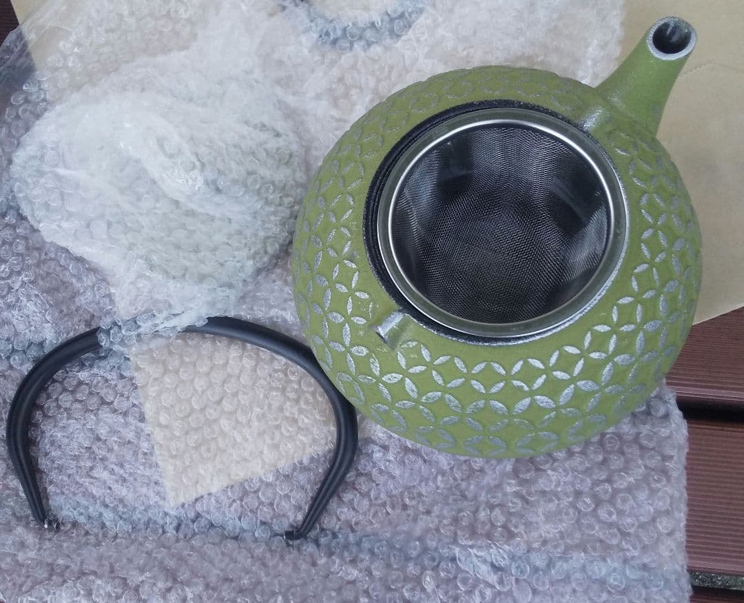 南部鉄器 鉄瓶(大) 2個セット 新品未使用 鋳鉄製 鉄瓶 ティーポット 急須