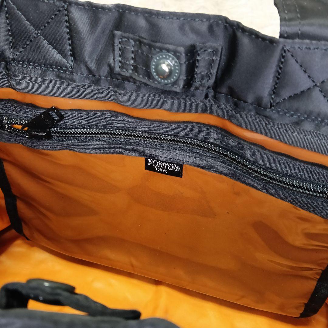 【美品】PORTER ポーター タンカー　トートバッグ ブラック