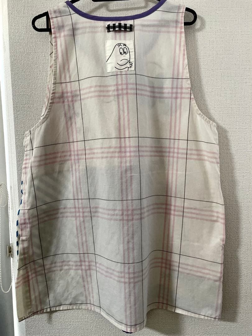 保育士エプロン　バーバパパ 介護士