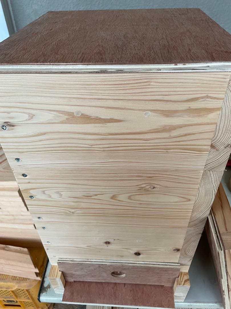 継箱一個追加！日本蜜蜂重箱式巣箱ハニーズハウス！スノコセット！超訳あり特価！