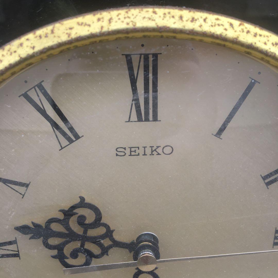 SEIKOセイコー置き時計　昭和レトロ　ビンテージ　激レア
