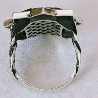 ✱NEW✱トルコ製 ハンドメイドメンズリング シルバー925 (キングソロモン)